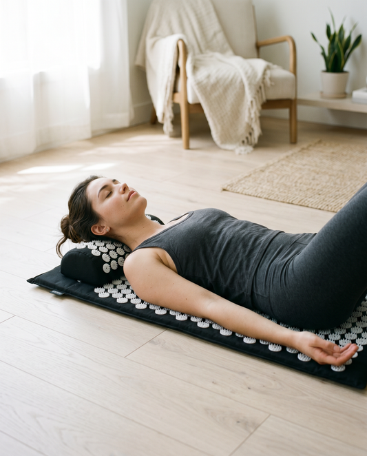 Acupressure Mat & Pillow Set — Relieve Stress & Recover Faster